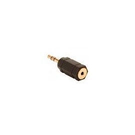 Adaptador elite de plug 3,5 mm a jack 2,5 mm, estéreo