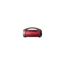 Bocina Bluetooth BoomBox TWS, 350 W PMPO, roja