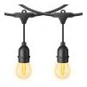 Serie LED vintage de 24 focos para exterior