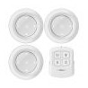 Juego de 3 mini lámparas LED con control remoto