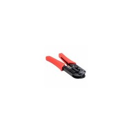 Pinza ponchadora de plug RJ12 y RJ45