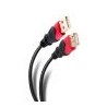 Extensión Elite USB de 1,8 m reforzada, con conectores dorados