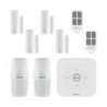 Sistema de seguridad Wi-Fi* con alarma, 6 sensores y 2 controles remoto