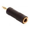 Adaptador elite de plug 3,5 mm a jack 6,3 mm, estéreo