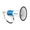 Megáfono de 25 W con reproductor MP3, AUX 3,5 mm y micrófono tipo patrullero