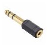 Adaptador elite de jack 3,5 mm a plug 6,3 mm, estéreo